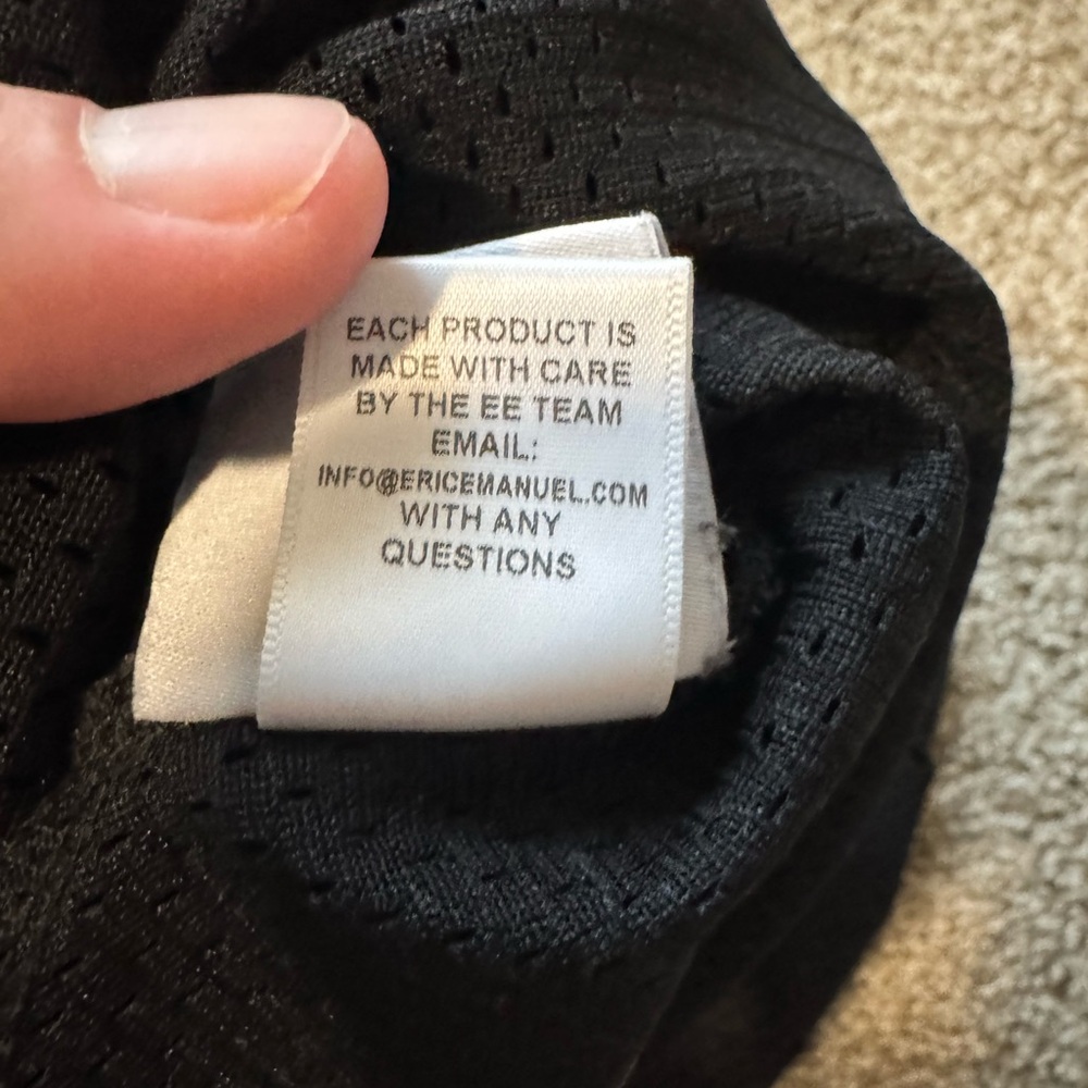 Eric Emanuel EE Basic Lightning BoltShort Black/W… - image 6